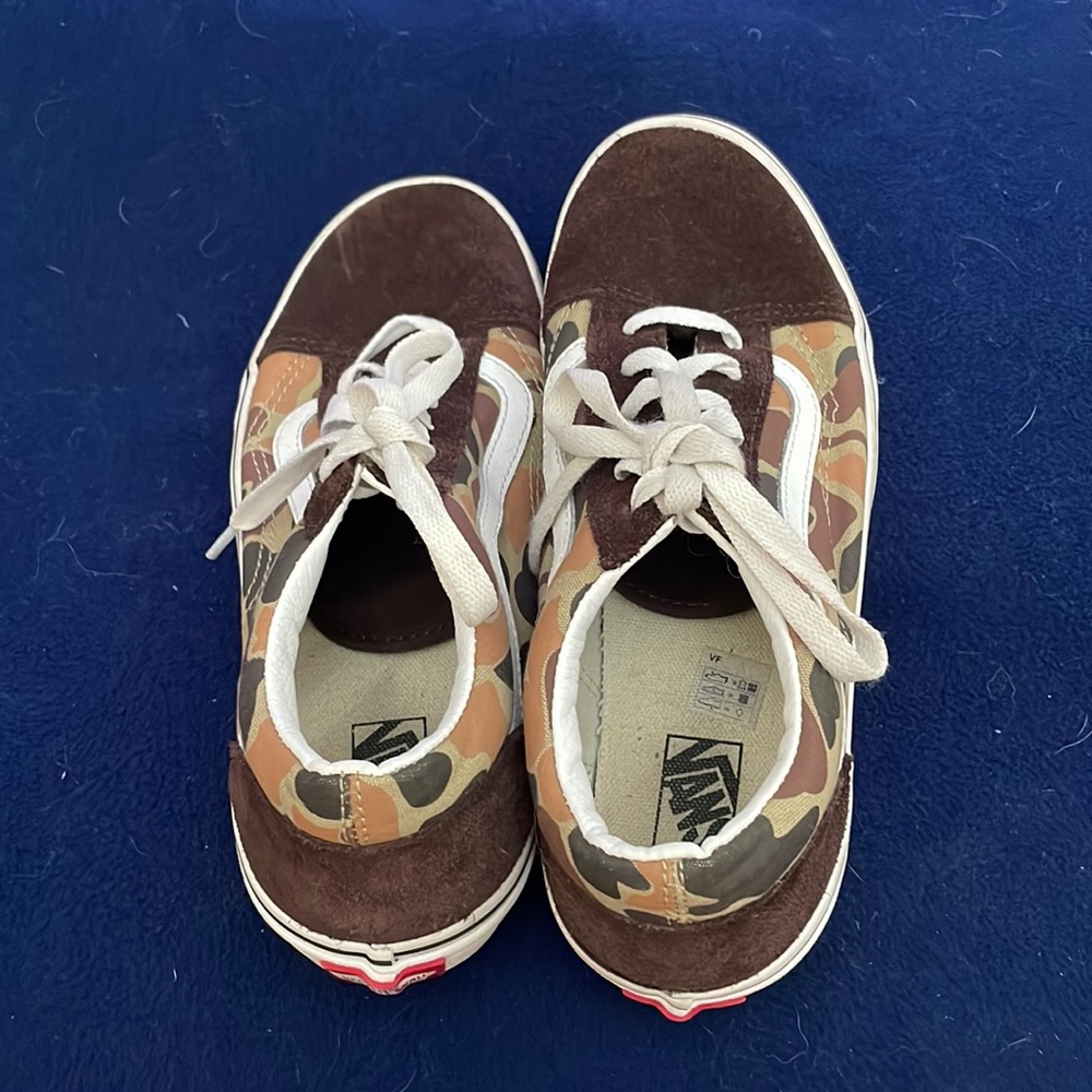 COPY - Van’s Old Skool Woodland Camo Low Top Lace Up Men’s Size 7.5 / Women’s S…